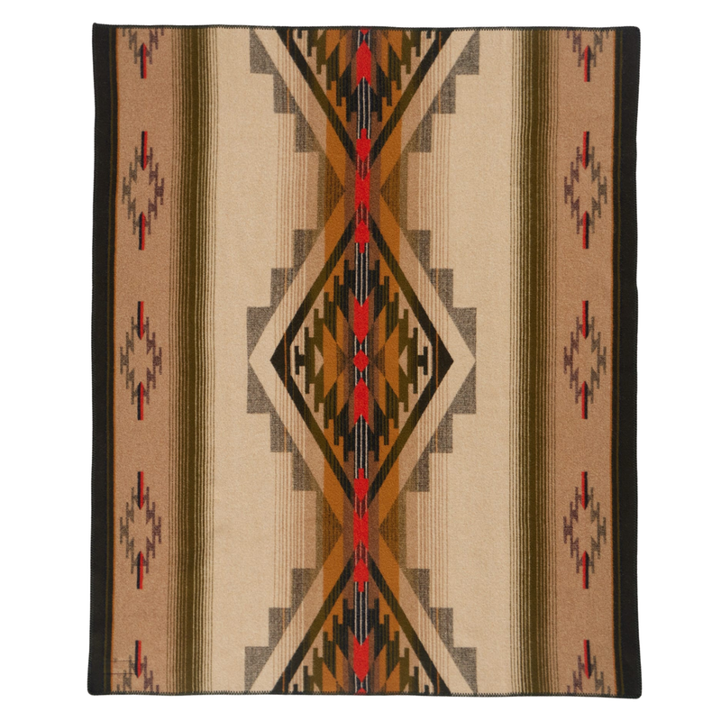 Load image into Gallery viewer, Pendleton Tumalo Jacquard Wool Blanket, Throw
