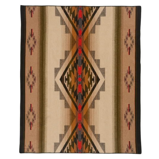Pendleton Tumalo Jacquard Wool Blanket, Throw