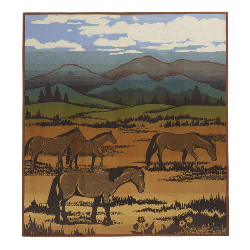 Load image into Gallery viewer, Pendleton Shadow Mountain Wool Blanket, Twin
