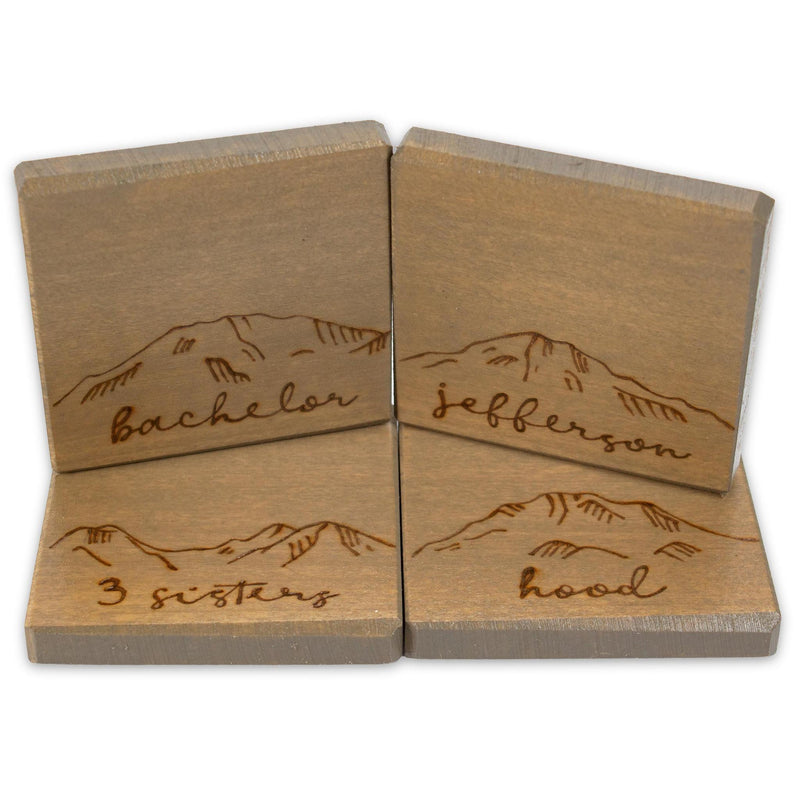 Load image into Gallery viewer, Oregon Mountains Coaster, Set of 4
