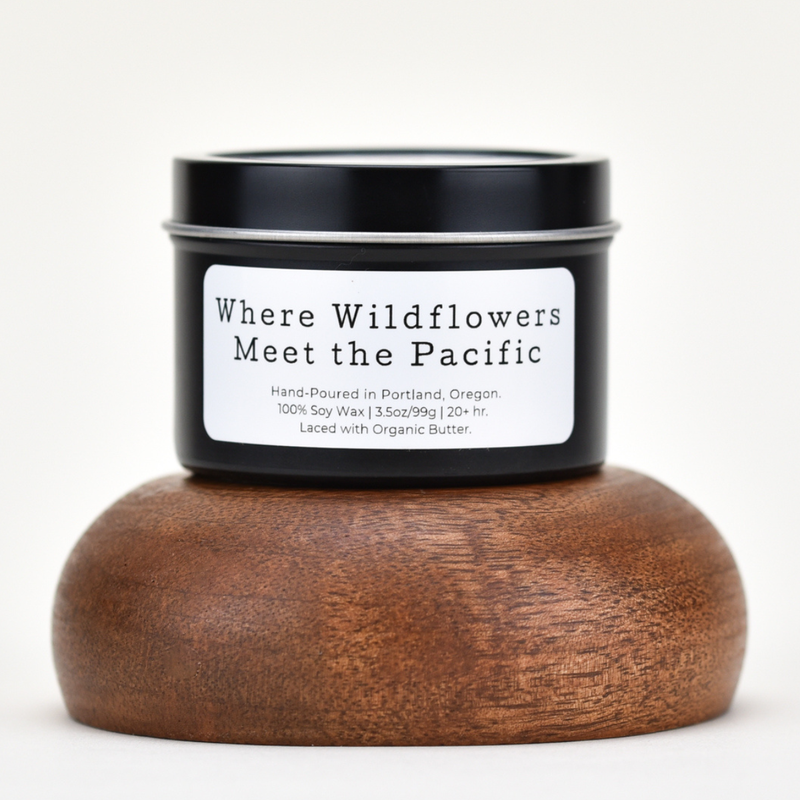 Load image into Gallery viewer, Where Wildflowers Meet the Pacific Candle, 3.5oz.
