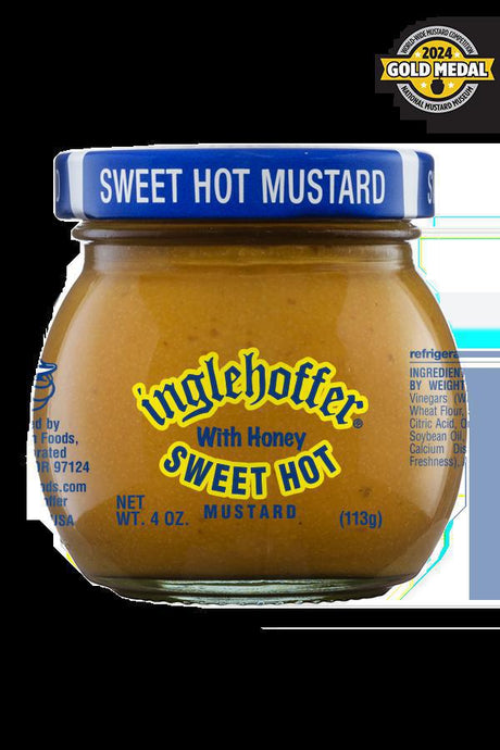 Inglehoffer Hot Sweet Mustard, 4oz.