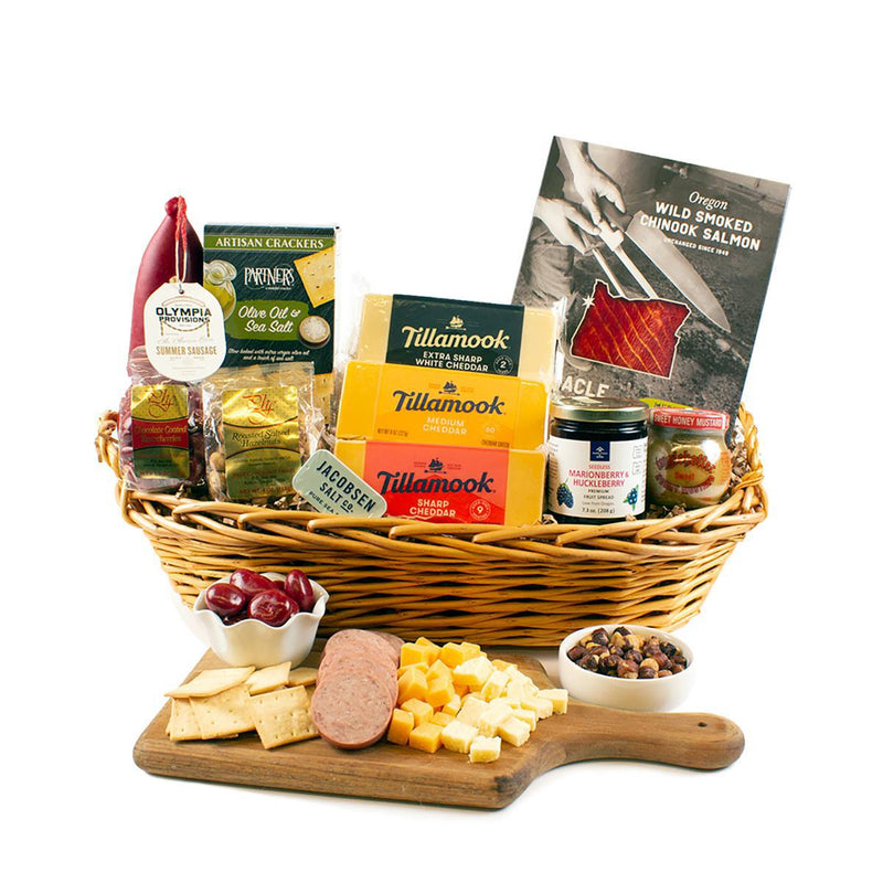 Load image into Gallery viewer, Hood to Coast Cheese Gift Basket
