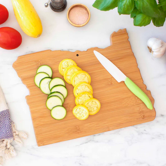 Oregon Destinations Engraved Cutting Board