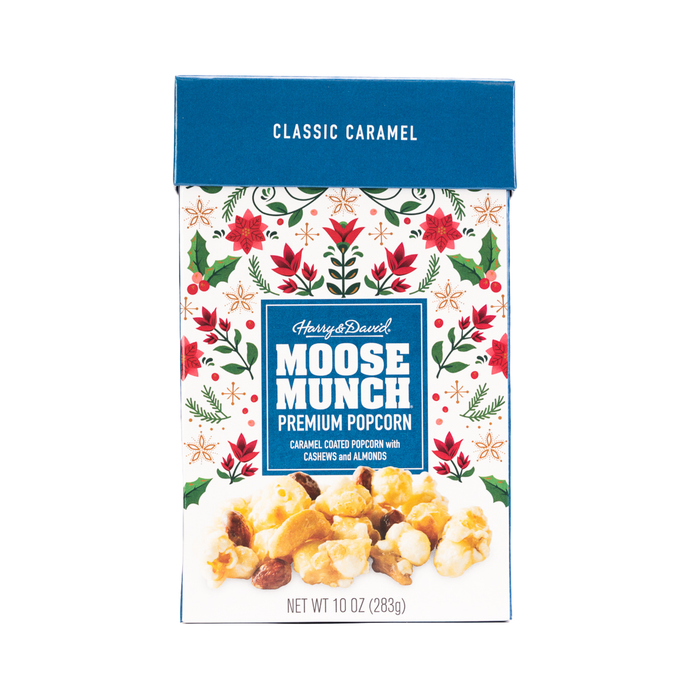 Holiday Classic Caramel Moose Munch Popcorn, 10oz.