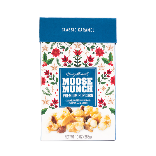 Holiday Classic Caramel Moose Munch Popcorn, 10oz.