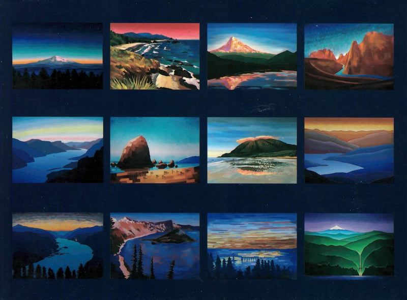 Load image into Gallery viewer, Cards Oregon Set of 12

