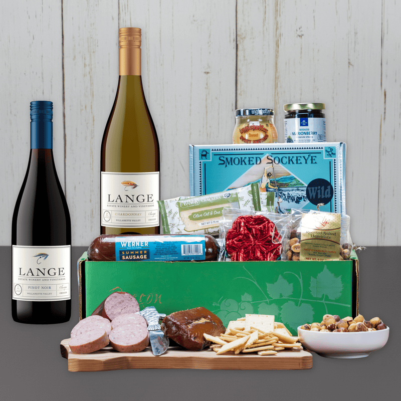 Load image into Gallery viewer, Lange Estate Red &amp; White Wine Gift Basket
