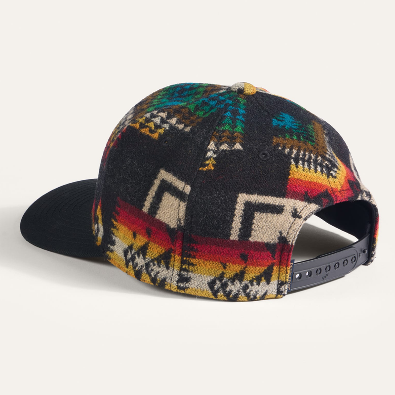 Load image into Gallery viewer, Pendleton Black Chief Joseph Wool Hat
