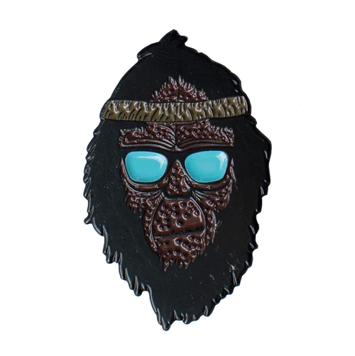 Retro Squatch Enamel Lapel Pin