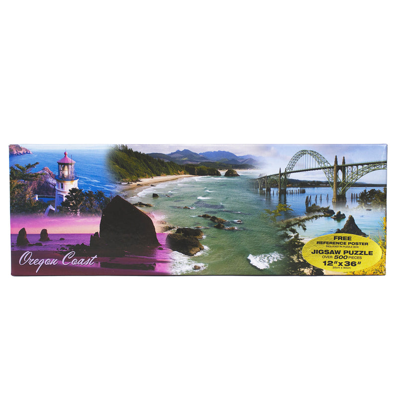 Load image into Gallery viewer, Scenic Oregon Coast Jigsaw Puzzle by Dai Hirota, 500pcs
