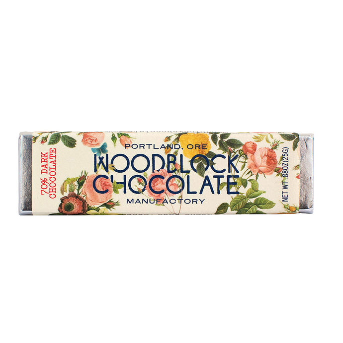 Woodblock Craft Dark Chocolate Bar