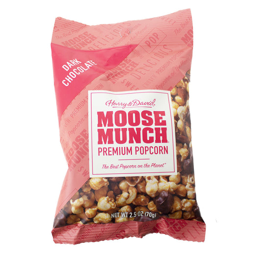 Moose Munch® Dark Chocolate Popcorn, 2.5oz.