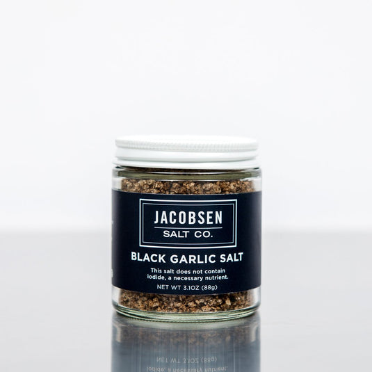 Jacobsen Salt Co. Infused Black Garlic Salt, 3.1oz.