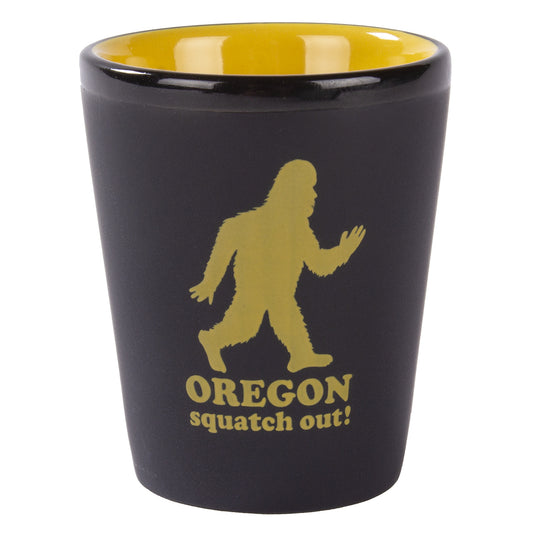 Squatch Out Oregon Shot Glass, 2oz.