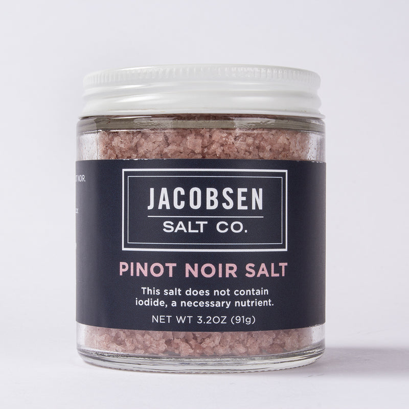 Load image into Gallery viewer, Jacobsen Salt Co. Infused Pinot Noir Salt,  3.2oz.
