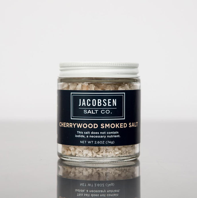 Jacobsen Salt Co. Infused Cherrywood Smoked Salt, 2.6oz.