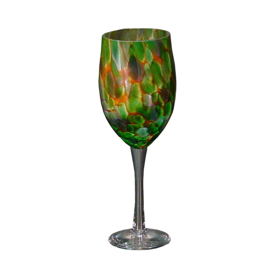 Wine Glass Teal, The Glass Forge