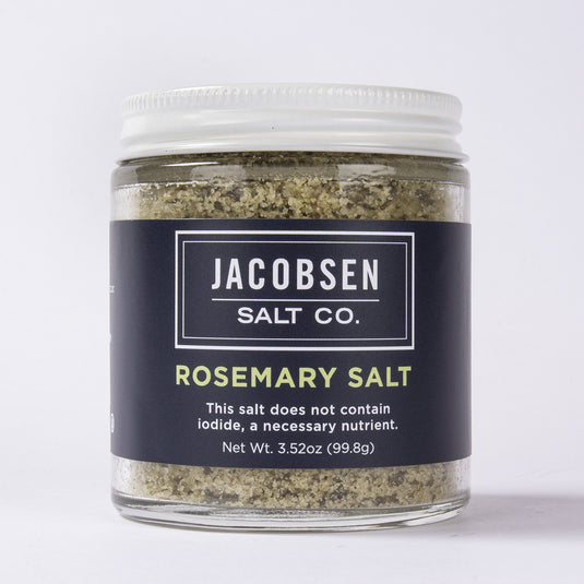 Infused Rosemary Salt, Jacobsen Salt Co 4 oz