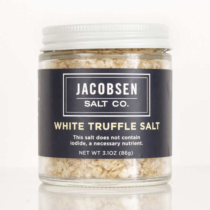 Jacobsen Salt Co White Truffle Salt, 3.1 Oz