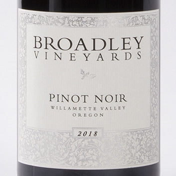 Load image into Gallery viewer, 2018 Broadley Vineyards Willamette Valley Pinot Noir small
