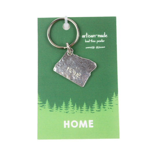 Crosby and Taylor Pewter Home Keychan