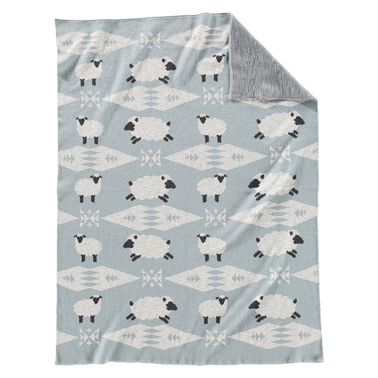 Pendleton Sheep Dreams Knit Baby Set