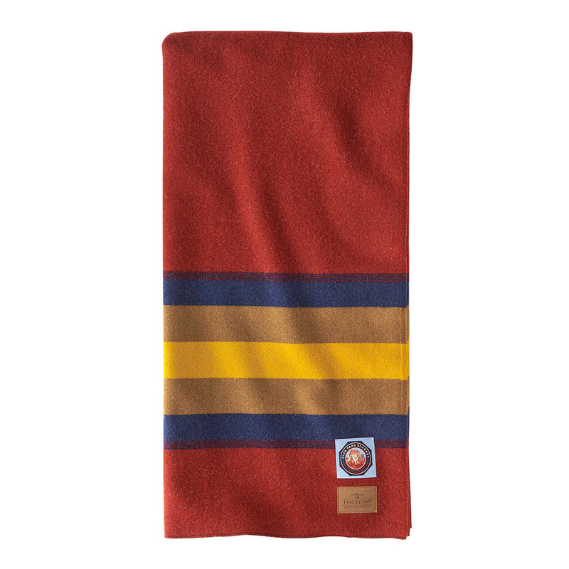 Load image into Gallery viewer, Pendleton Zion National Park Wool Blanket Folded, Throw
