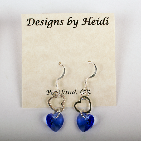 Sapphire Earring, Designs by Heidi