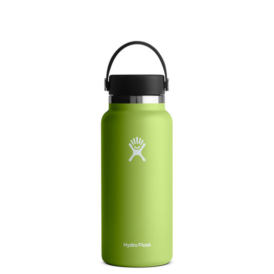 Hydro Flask 32 oz Wide Mouth Straw Lid Bottle, Seagrass