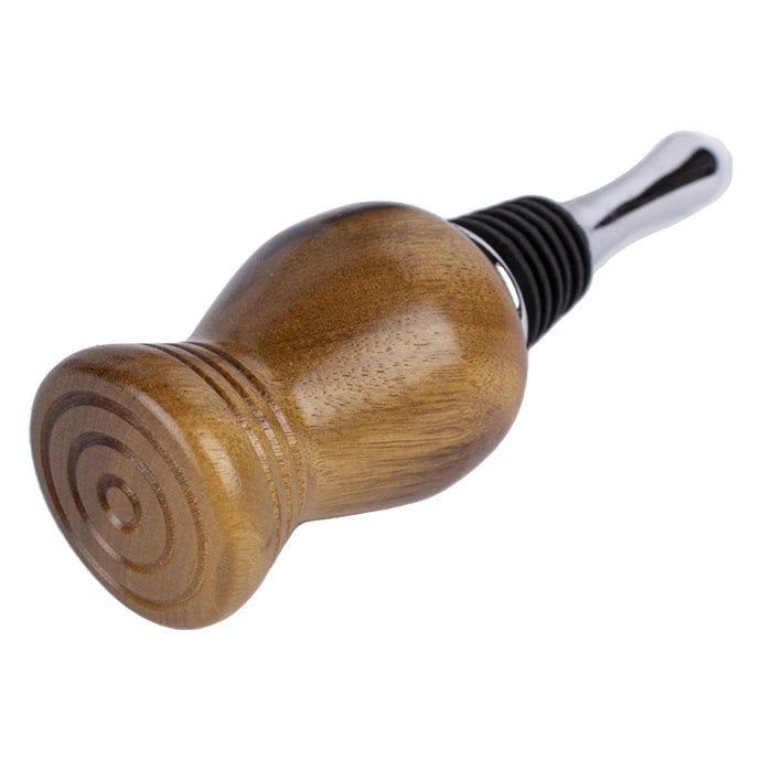 Canyon River Wood Wine Stopper Myrtlewood Pear