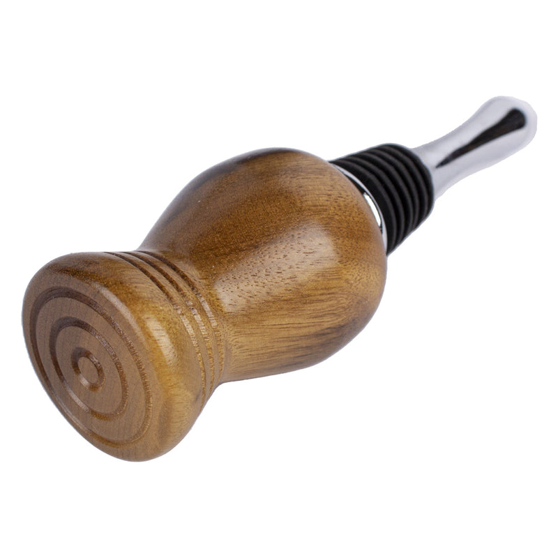 Load image into Gallery viewer, Canyon River Wood Wine Stopper Myrtlewood Pear
