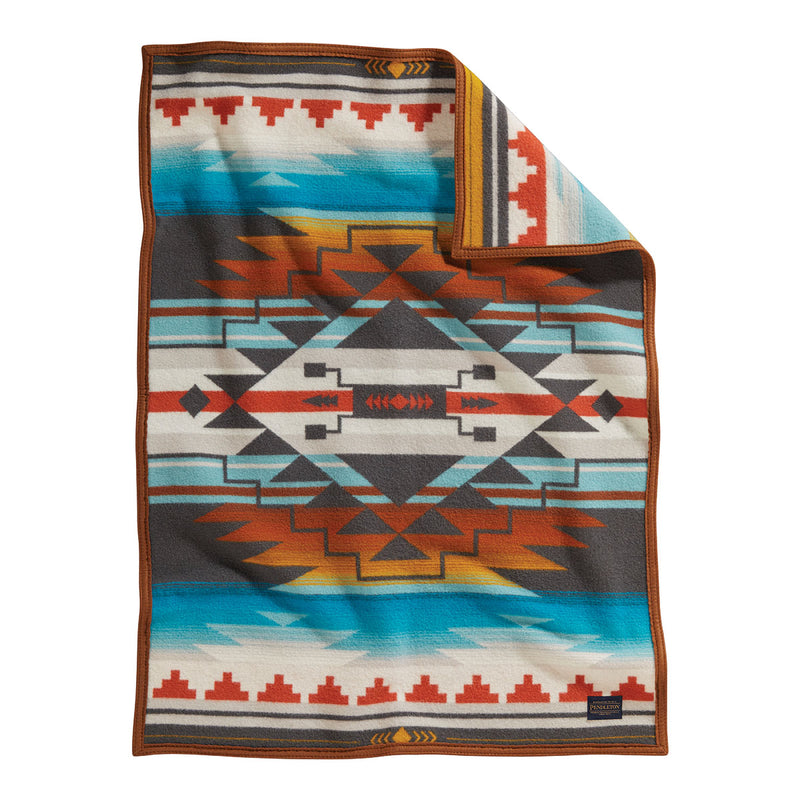 Load image into Gallery viewer, Pendleton Nike 7 Generations Wool Blanket Twin Front
