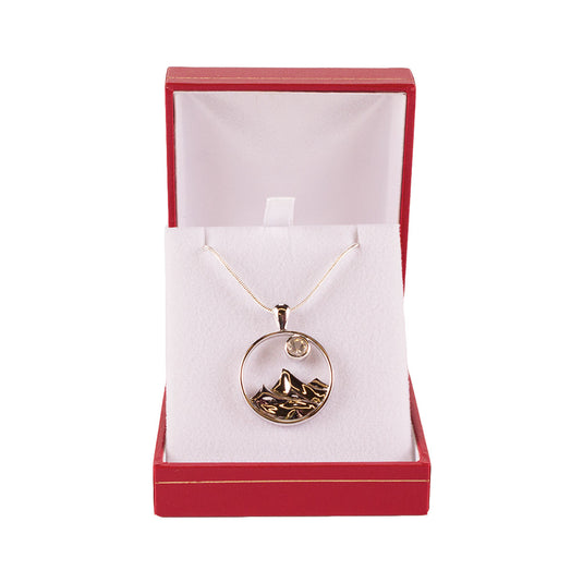 Aluinn Gold Mountain Necklace Snow Peak Bar pendant Necklace Nature Lover Mountain  Range Necklace chain for Women and Teen Girls(Gold) : Amazon.in: Jewellery