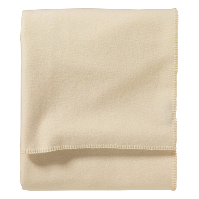 Pendleton Eco-Wise Ivory Washable Wool Blanket Twin