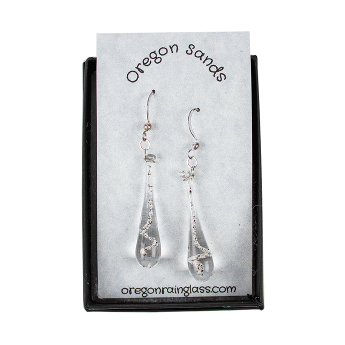 Oregon Sand Raindrop Earrings