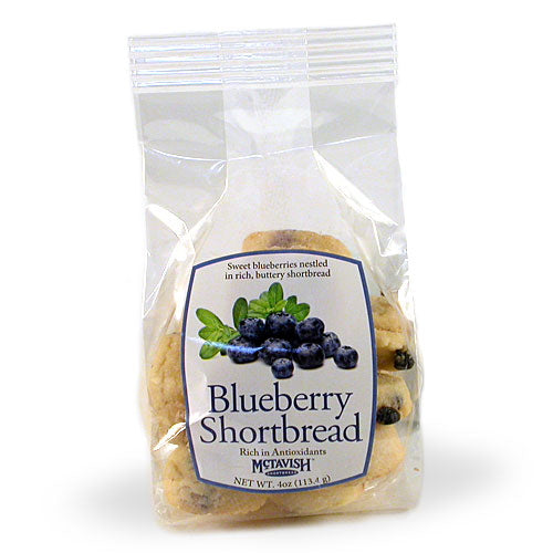 Load image into Gallery viewer, McTavish Blueberry Shortbread Cookies, 4oz.
