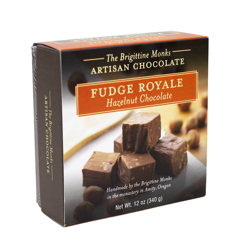 Load image into Gallery viewer, Brigittine Monks Hazelnut Chocolate Fudge 12oz

