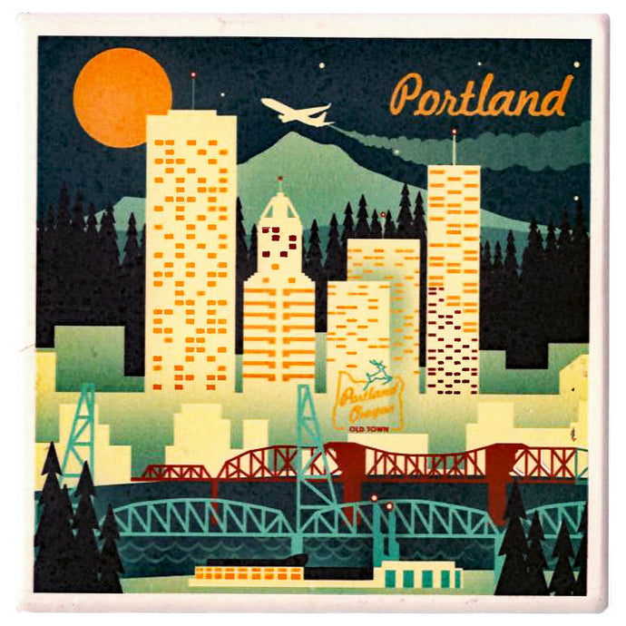 Retro Portland Coaster