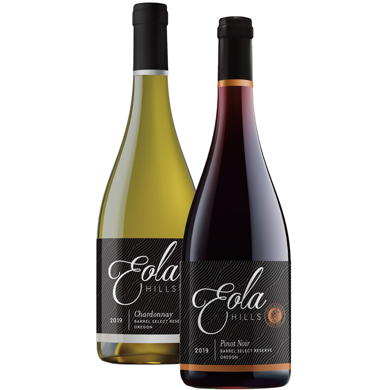Eola Hills Wine Cellars Barrel Select Duo Made In Oregon 118205