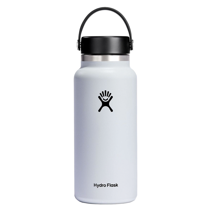 Hydro Flask White Wide Mouth Bottle