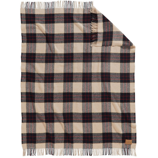 Pendleton Throw Robe Pendleton Motor Robe Hillsdale Plaid Throw with Leather Carrier | Made ...