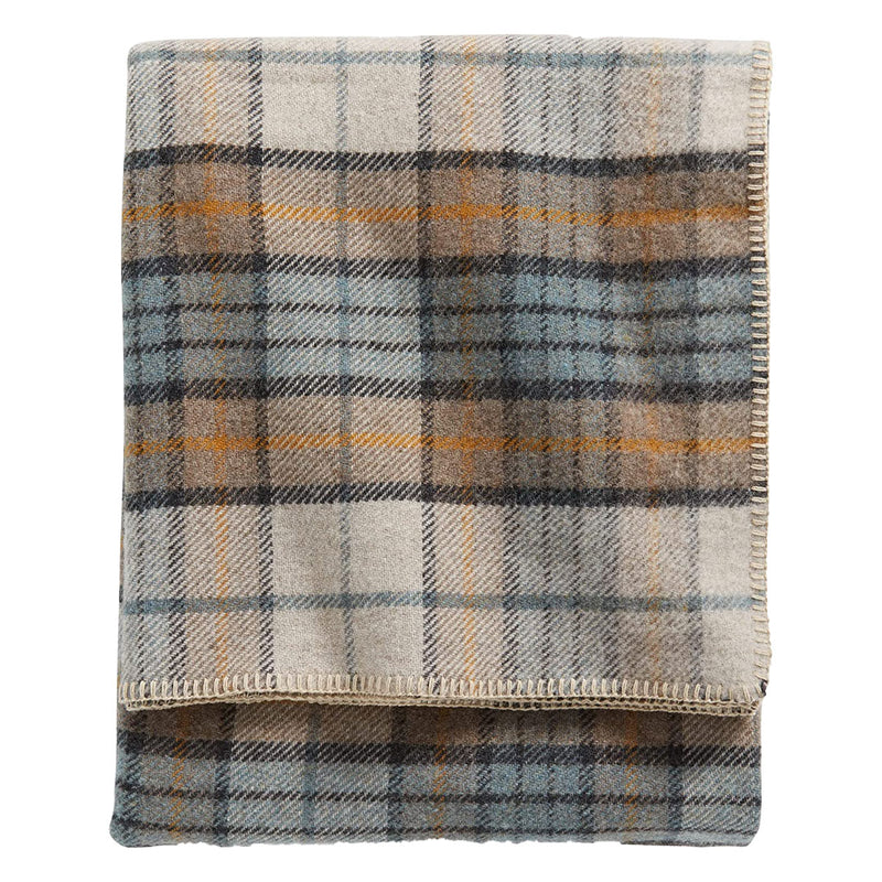 Load image into Gallery viewer, Pendleton Eco-Wise Misty Ridge Washable Wool Blanket, Twin Folded
