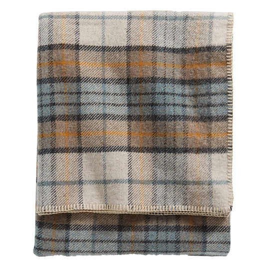 Pendleton Eco-Wise Misty Ridge Washable Wool Blanket, Twin Folded